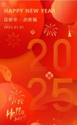 喜迎元旦，巳巳如意！